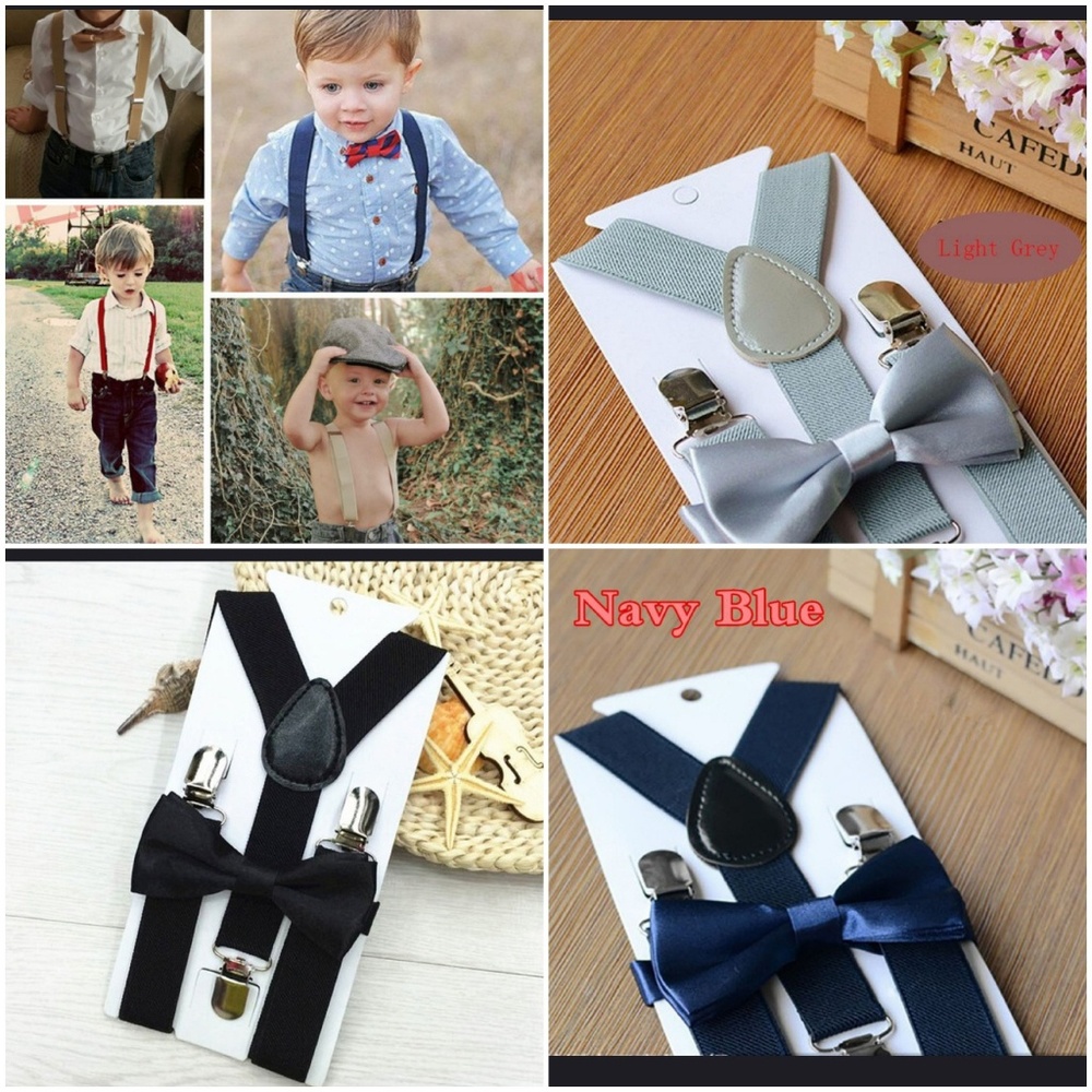 Bow Tie & Suspenders Little Boys 2018 - Picture 5 of 6